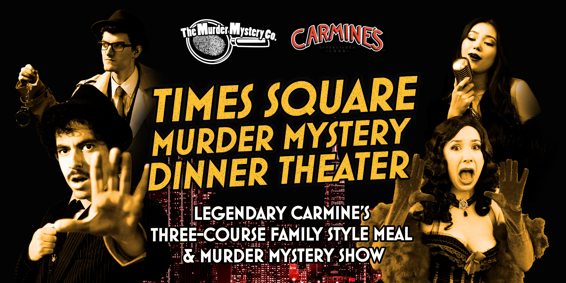 The venue carmine s italian restaurant new york dinner theater